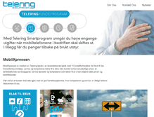 Tablet Screenshot of mobilxpressen.no